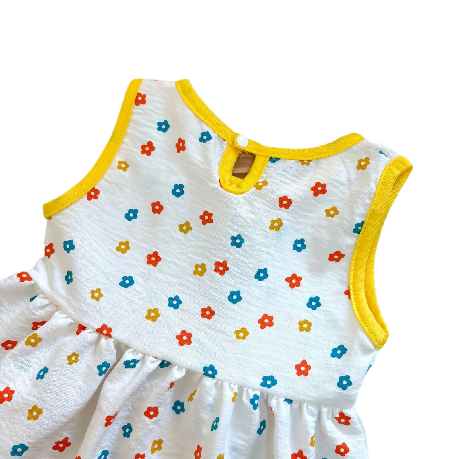 Fashion Printed Sleeveless Girls Dress Newborn Princess Dress Baby Girls Clothes Baby Girl Leisure Dress Baby Clothing image 5