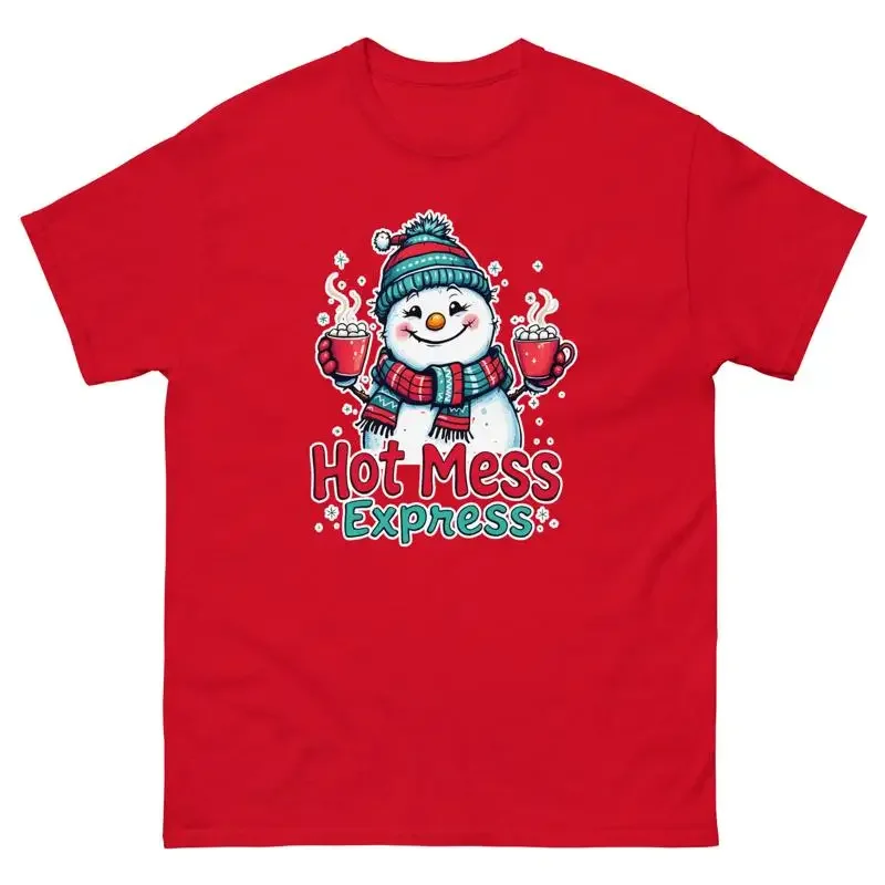Hot Mess Express Christmas Xmas Funny T Shirt