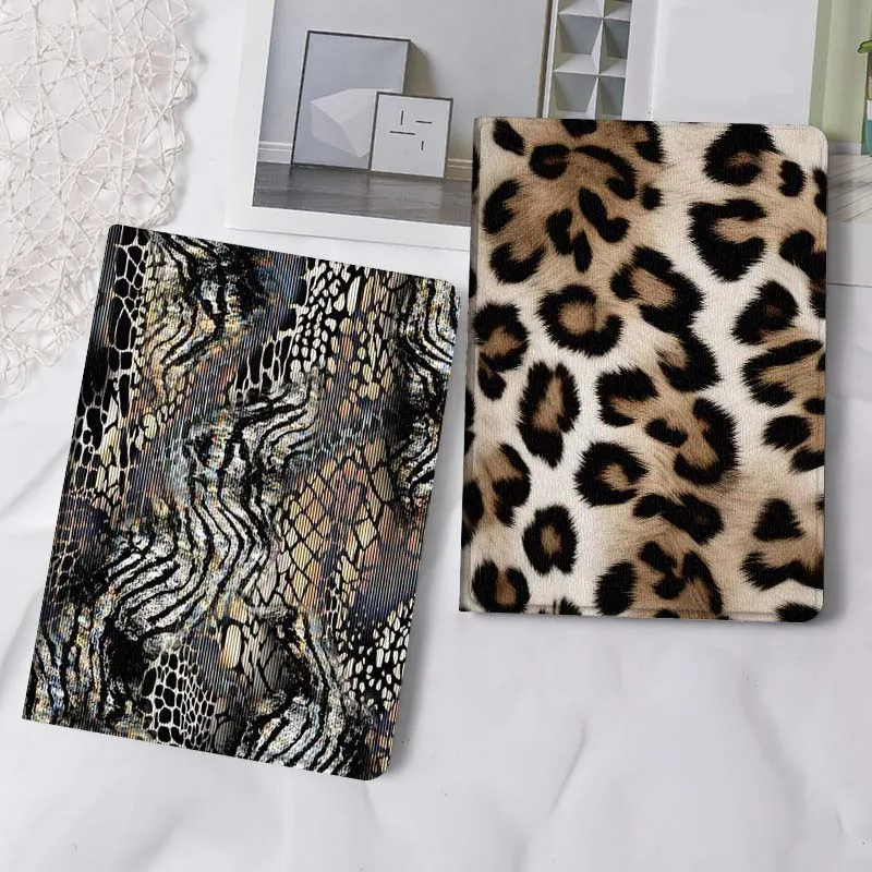 

Animal Print Pattern Fabric Gift Tablet Case For Samsung Tab Galaxy S6 S11 A A7 A8 A9 A11 10.1 10.4 10.5 Plus Lite