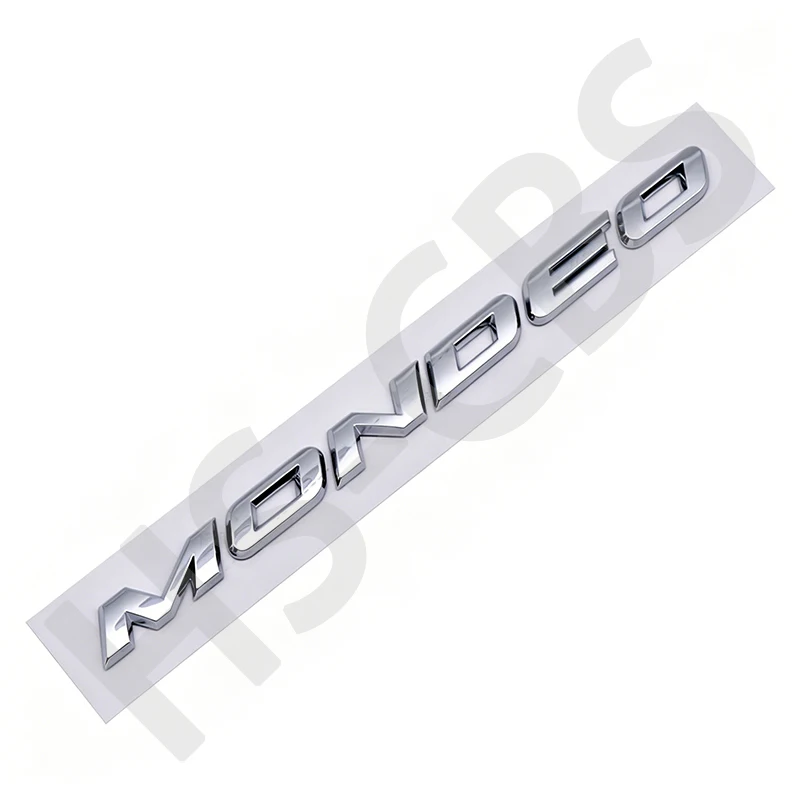 Immagine 6: Emblema 3D in ABS con Logo MONDEO, Adesivo per Auto, Badge per Bagagliaio Posteriore, Accessori per Styling Esterno Auto