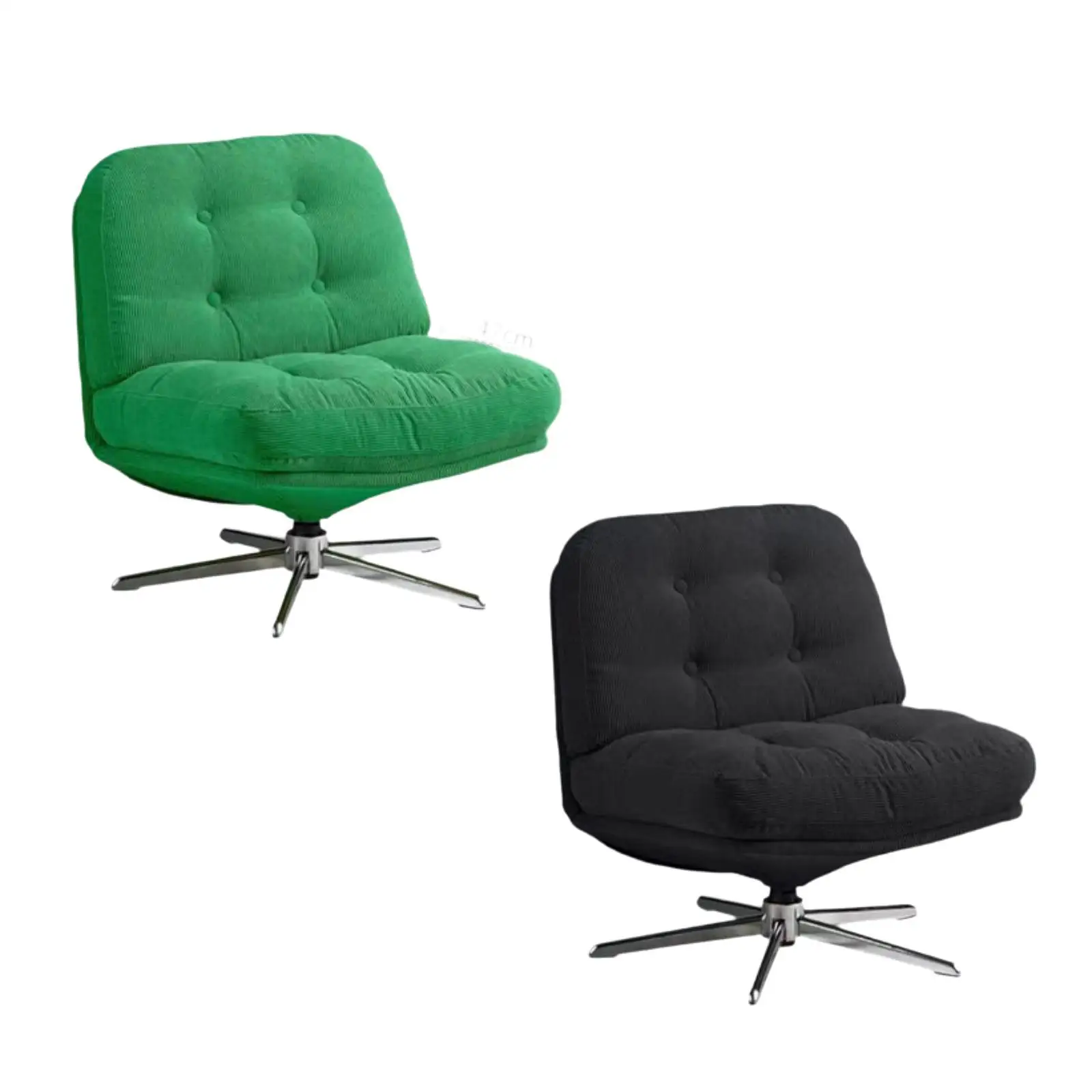 Adjustable Swivel Gaming Chair Breathable Ergonomic Task Chair with Soft Cushion for Home Office