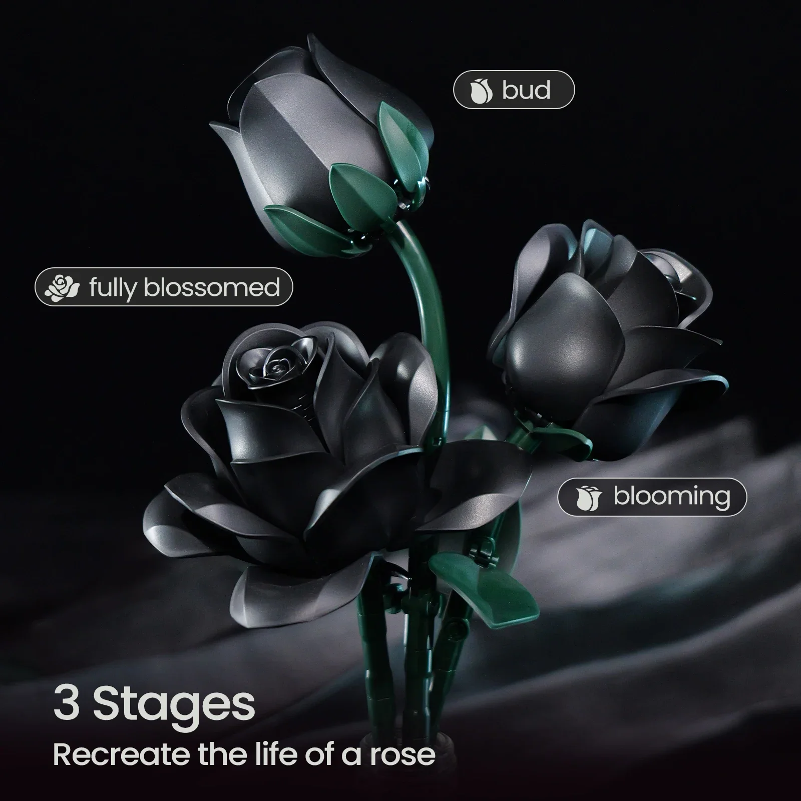The BlVCK ROSE Building Brick Set Is the Most Thoughtful Gift I've Ever  Given Here's Why