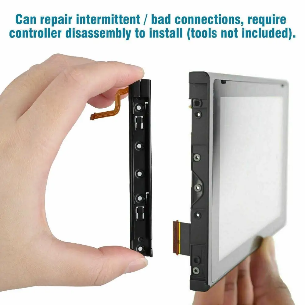 قضيب منزلق لمفتاح نيتندو ، استبدال يسار ويمين ، مجموعة منزلق ، كابل مرن لمفتاح نيتندو إكسسوارات جوي كون ، جديدة #4