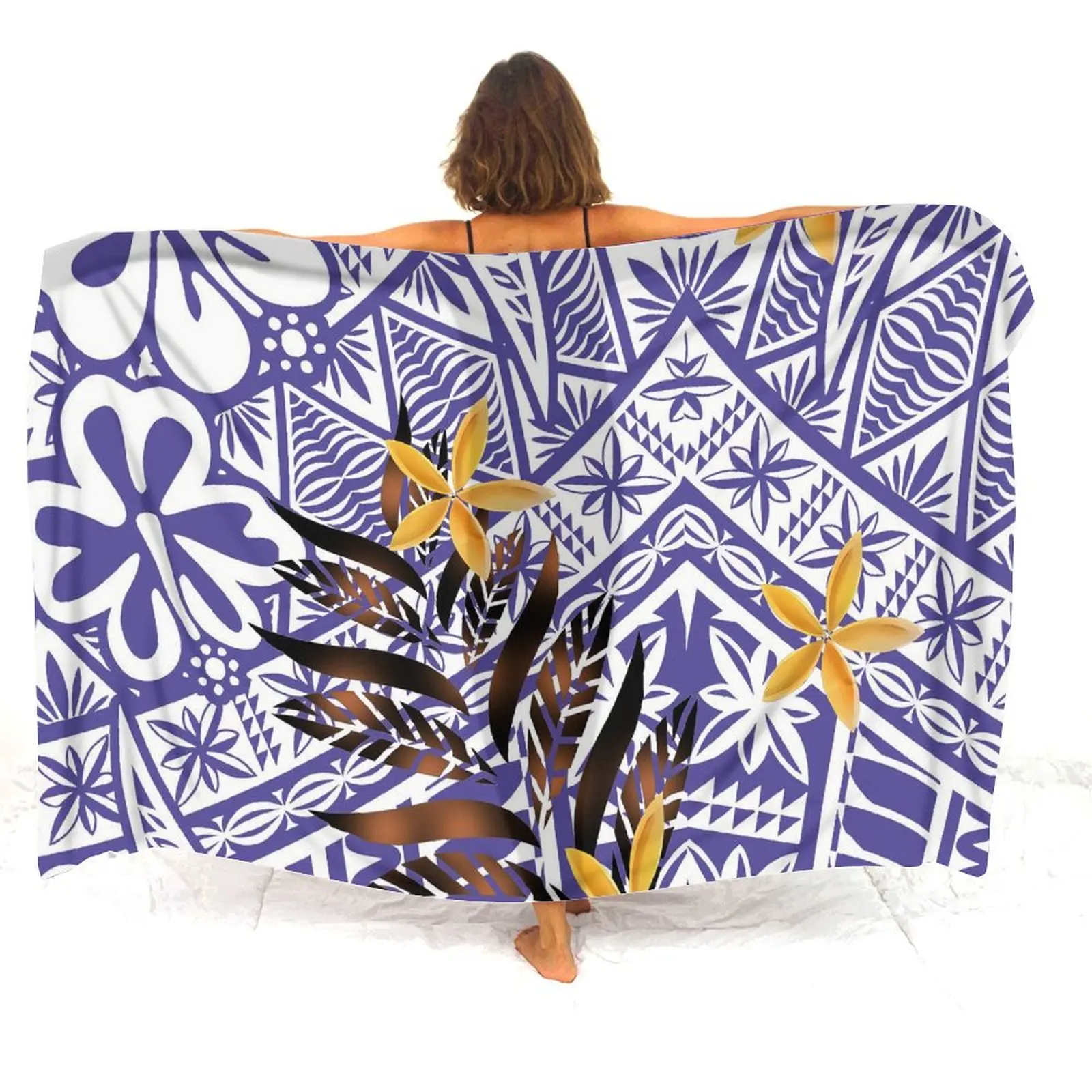 

Beach Pareo For Women Summer Beach Pareo For Women Custom Island Sarong Polynesian Beach Bikini Samoa Sarongs Beach Wrap