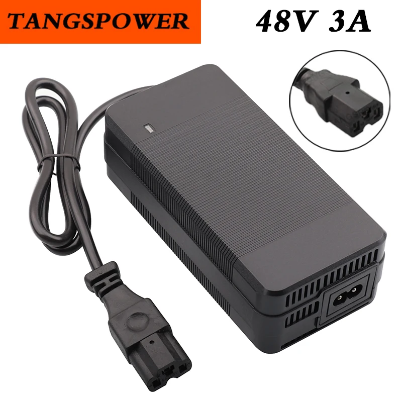 

48V 3A Lead Acid Battery Charger 57.6V Charger Lead-acid Battery pack Charger Fast Charging