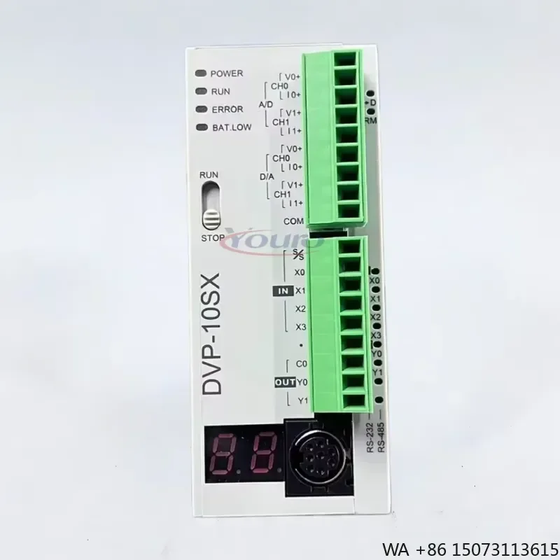 New Original for Delta DVP-SX2 Series DVP10SX11R PLC CPU Module Relay Output In Stock