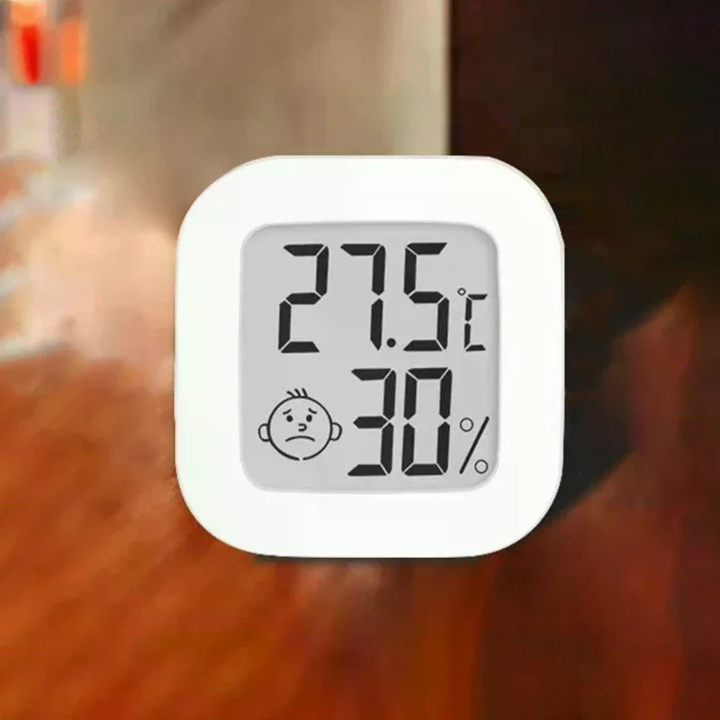 LCD Digital Hygrometer Indoor Room Electronic Temperature Humidity Meter Sensor Gauge Weather Station For Home