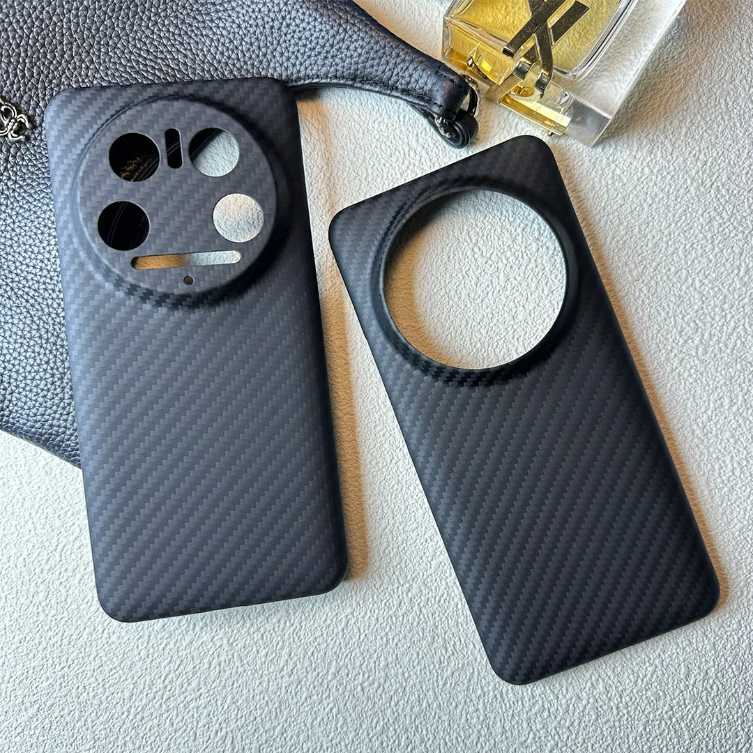 ACC-Carbon  Aramid Carbon Fiber Phone Case For Xiaomi 14 Ultra Anti-Drop Cover Ultra-Thin Case