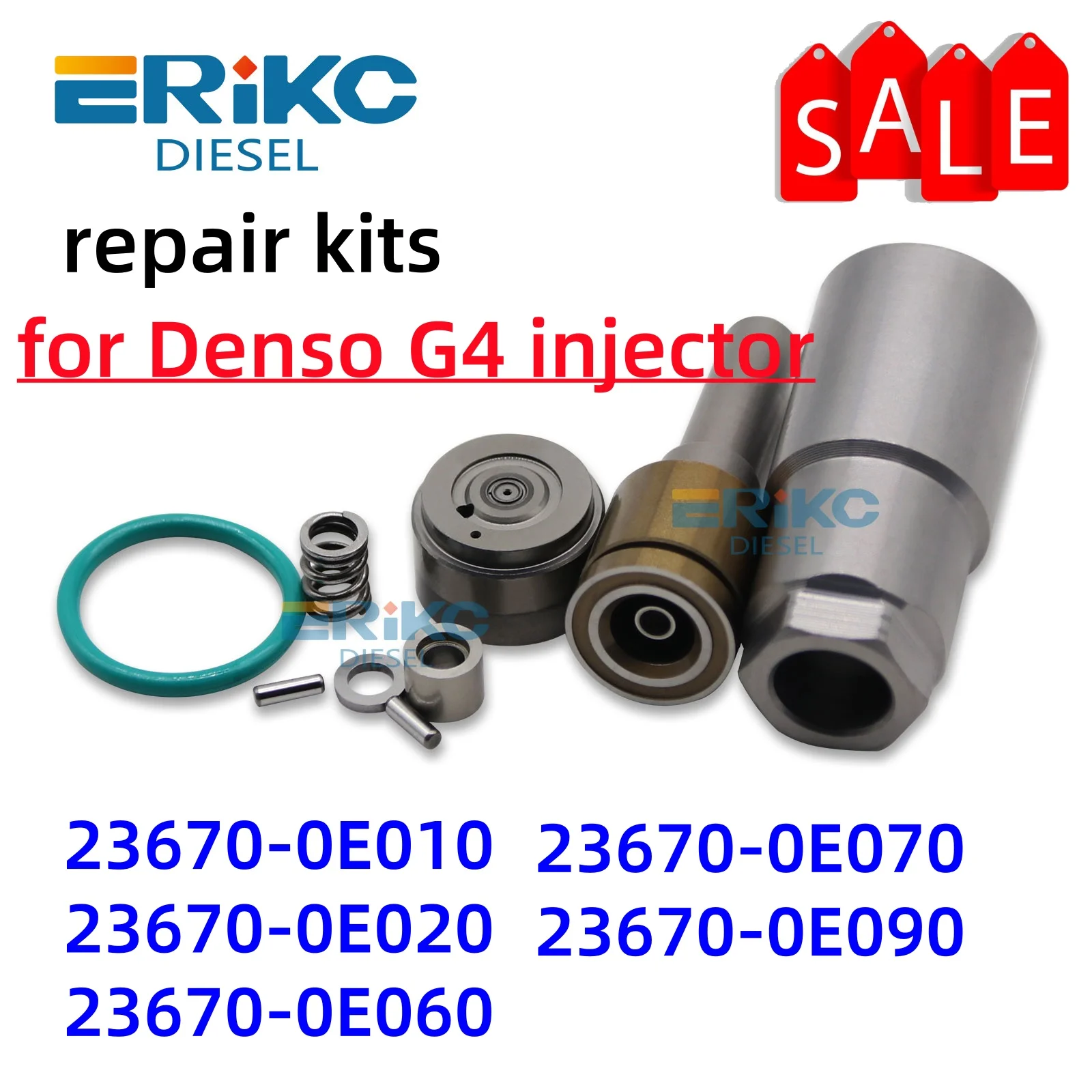 

NEW INJECTOR REPAIR KITS 23670-0E010 23670-0E020 for G4 injector OVERHAUL REPAIR KIT 23670-0E060 23670-0E070 23670-0E090