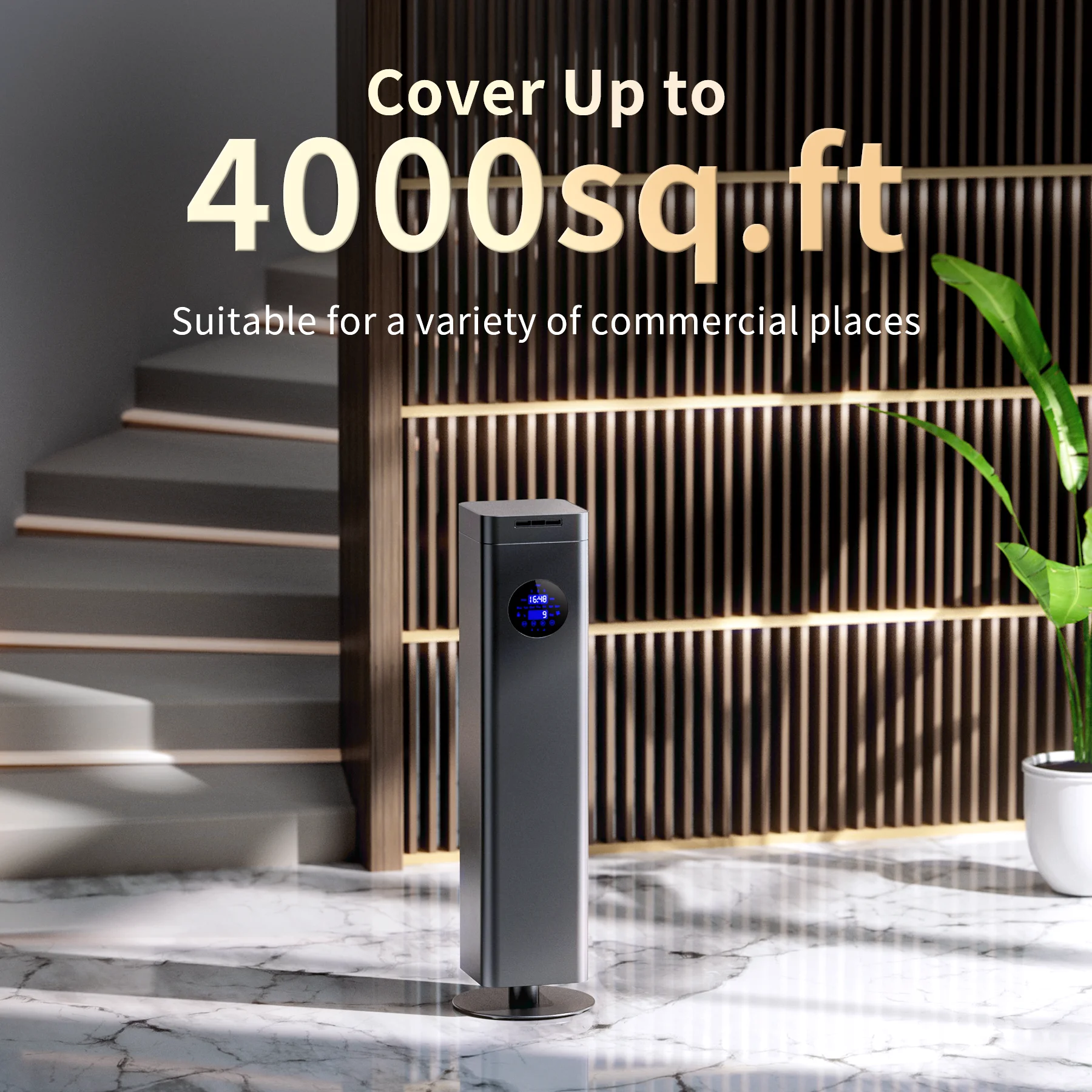 G-Air Aluminum Essential Oil Fragrance Diffuser Hotel Lobby Luxury Wifi Group Controlled Fragrance Diffuser
