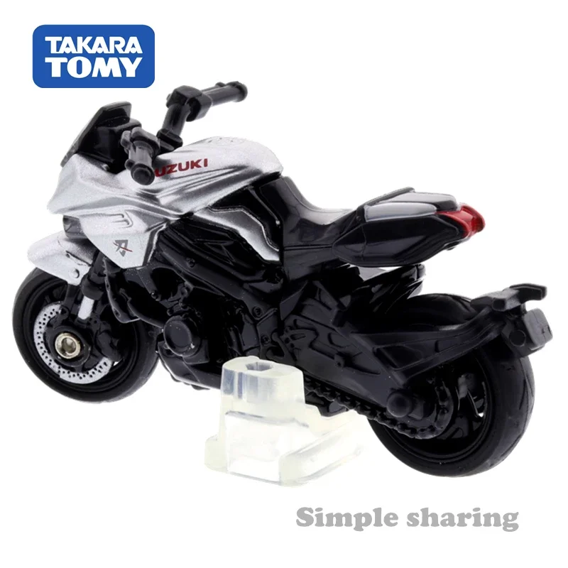 Takara Tomy Tomica No.19 Suzuki Katana Silver M. Driver figura scala 1/32 auto Diecast modello in metallo bambini giocattoli regalo di natale per