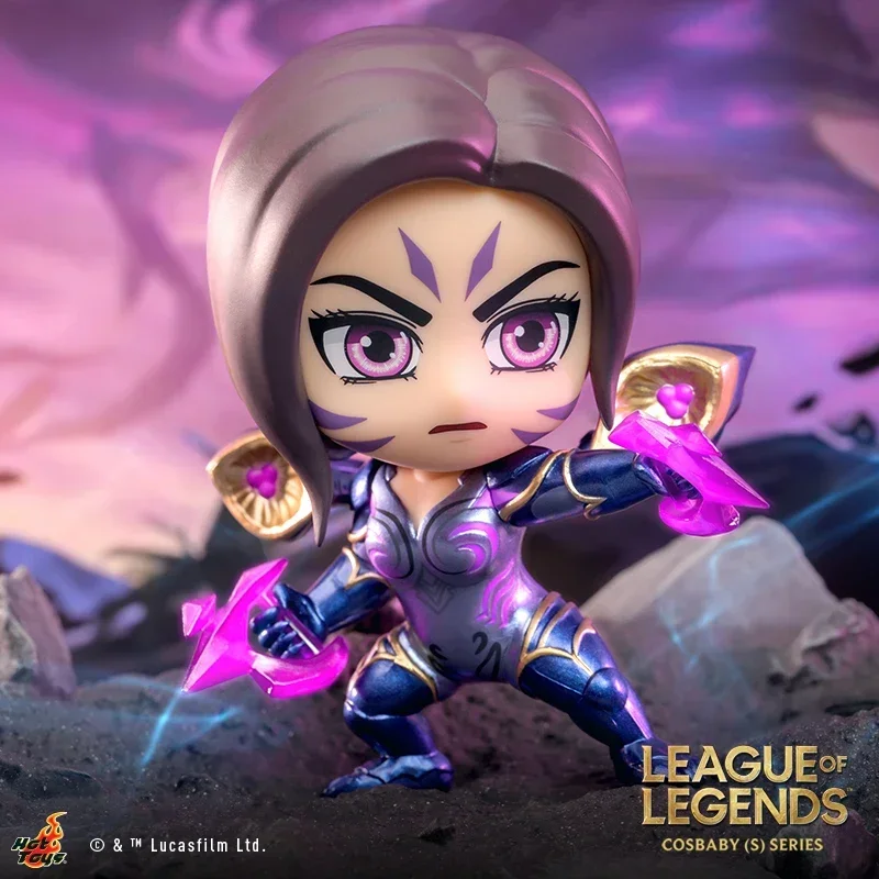 

Action Hot Toys League Of Legends Ehikasha Q Edition Hand Figure Model Ice Archer Daughter Of The Void Mini Collection Doll Gift