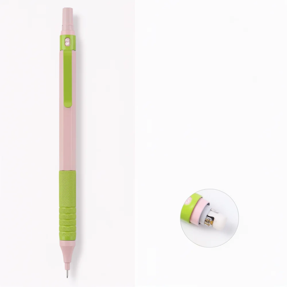 Metal Mechanical Pencil Drafting Drawing Writing Lead Holder Professional Precision Stationary Tool Low Gravity Comfortable Grip
