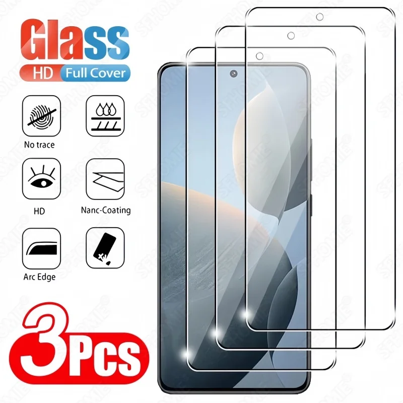 

3Pcs Tempered Glass Screen Protector For Xiaomi Redmi 10 10A 10C 12 12C 13 13C 14 14C Note 10 11 12 13 Pro Glass Protection Film