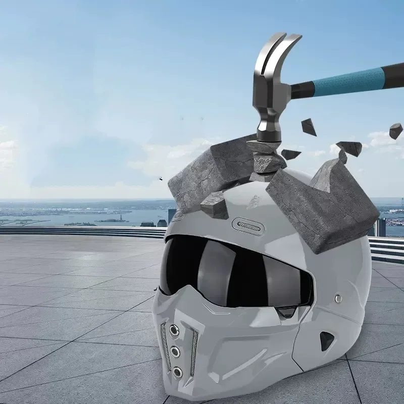 خوذة دراجة نارية جديدة لعام 2026 بتصميم عقرب عتيق، خوذة نصفية متعددة الأغراض بتصميم فريد معتمدة من DOT