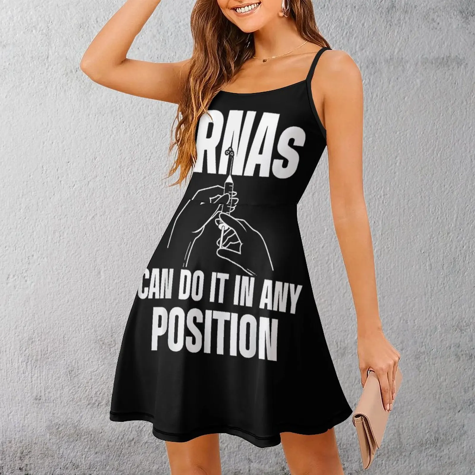 

CRNAs универсальные навыки, экзотическое женское платье высшего качества, женское платье на бретельках, забавная новинка, Клубное платье