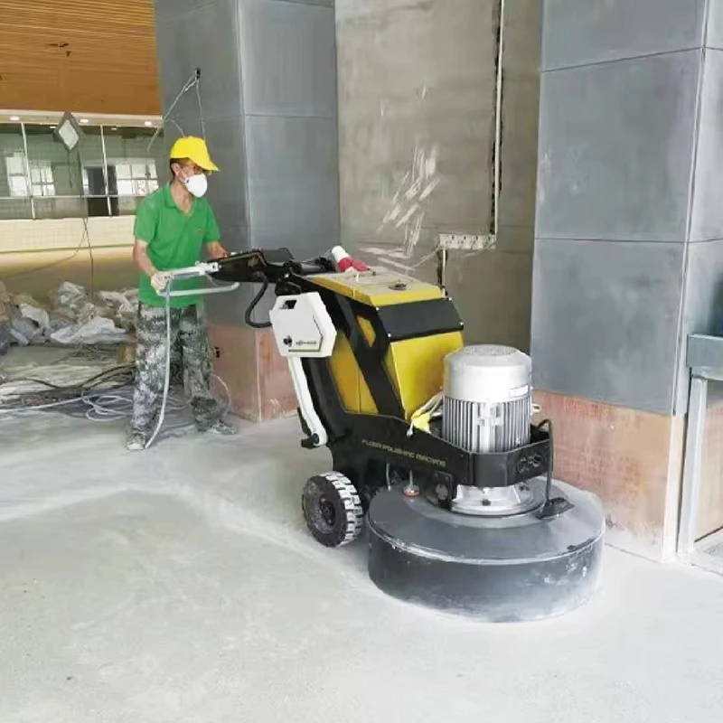 Factory Direct Sale 856mm 25hp Concrete Grinding Machine 220v 380v 440v Concrete Grinder With Vacuum Interface