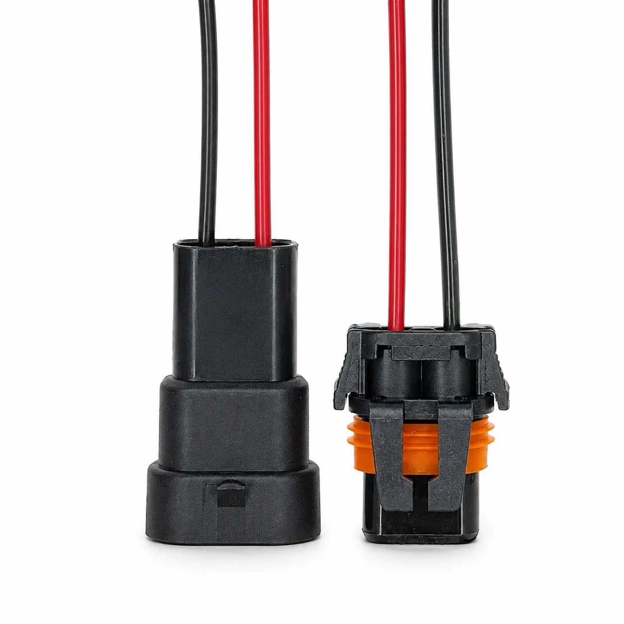 9005 Headlight Ballast Connector Plug Male Female Lamp Socket Adapter for Automotive Lighting