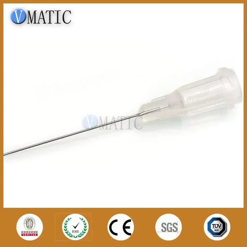 Free Shipping 27G Clear Glue Dispensing Needle With 1'' Length 100Pcs Dispenser Needle 1 Inch From Factory