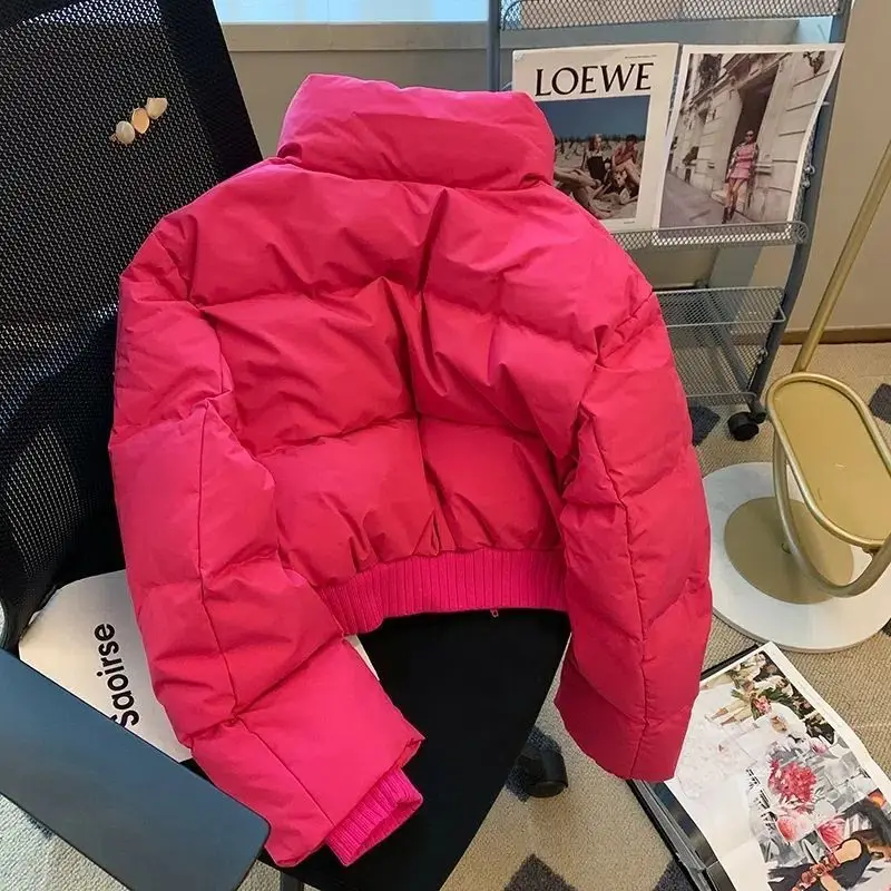 

Женская утепленная парка с мехом, на молнии, для повседневной носки, с эффектом утяжки бедер, эргономичная, в университетском стиле, с вышивкой, из хлопка, для повседневной носки