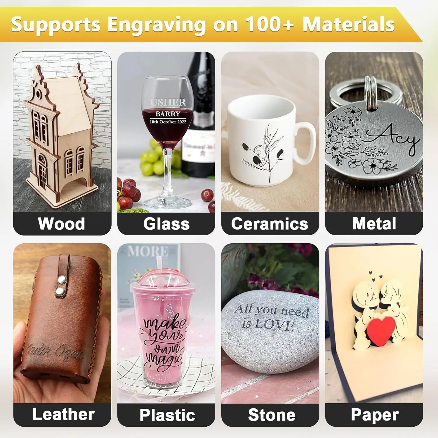 Official Longer RAY5 5W Laser Engraving and Cutting Machine,  3.5 inch Touch Screen, Support Offline Engraving and APP Control