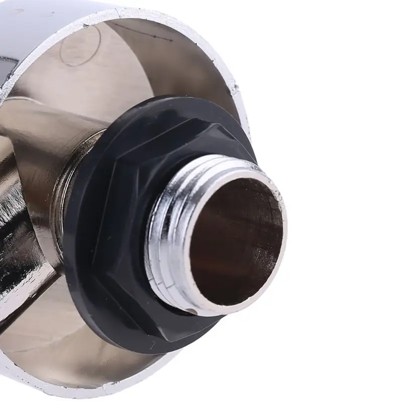 Conector ducha plástico cromado, accesorios para habitación, cabina ducha, bañera, envío directo