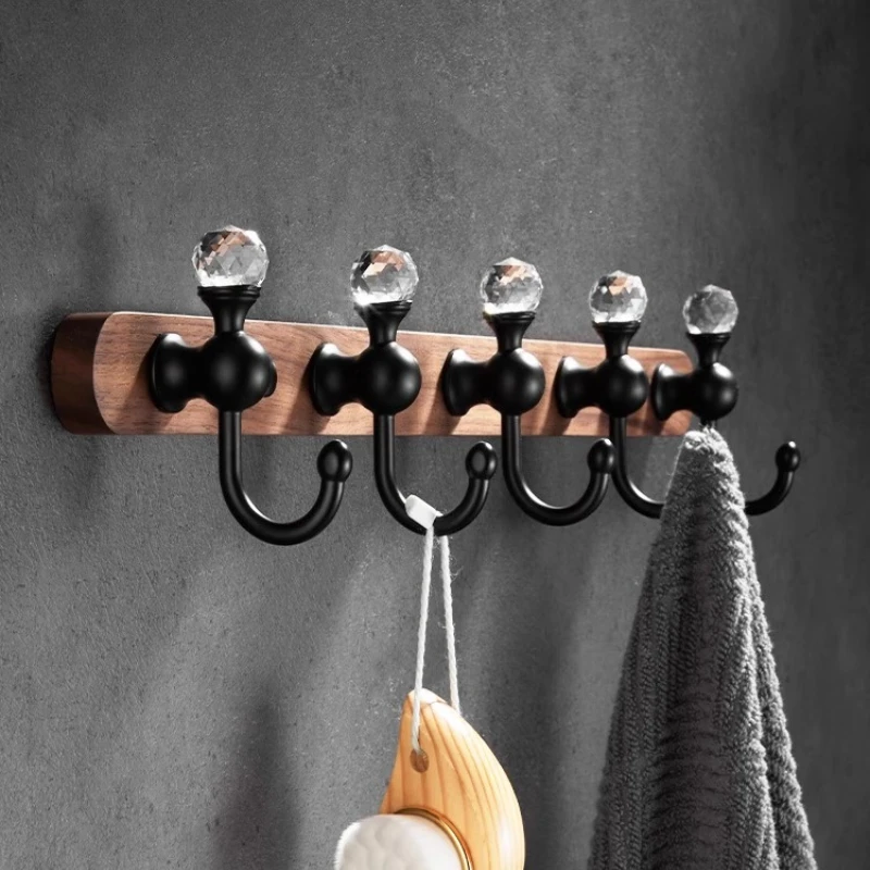 

Деревянные вешалки Роскошные настенные вешалки для одежды Органайзер для хранения вешалок для одежды Прихожая Креативная полка для одежды Эстетические предметы