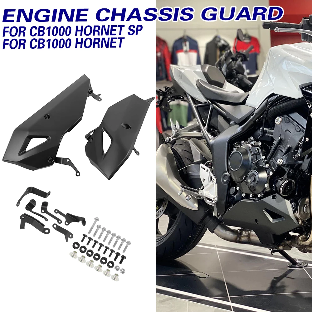 

For Honda CB1000 Hornet 2025- CB 1000 Hornet SP Lower Chassi Protector Belly Pan Lower Engine Spoiler Fairing Guards Accessories