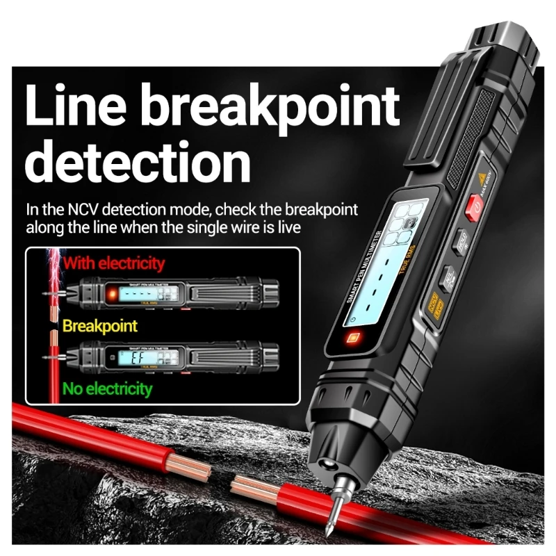 Digital Multimeter Pen Type Voltage Non-Contact Voltage Sensor Pen Type Tester Drop Shipping