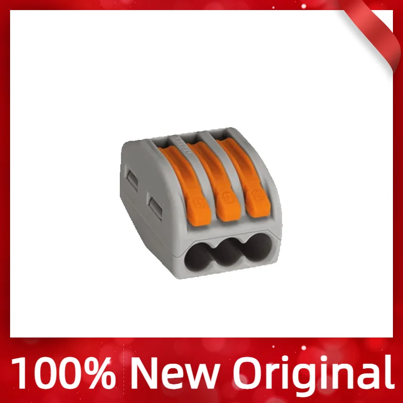

New 100%Original 222-413 Installation Terminal blocks and connectors, splicing connector with levers
