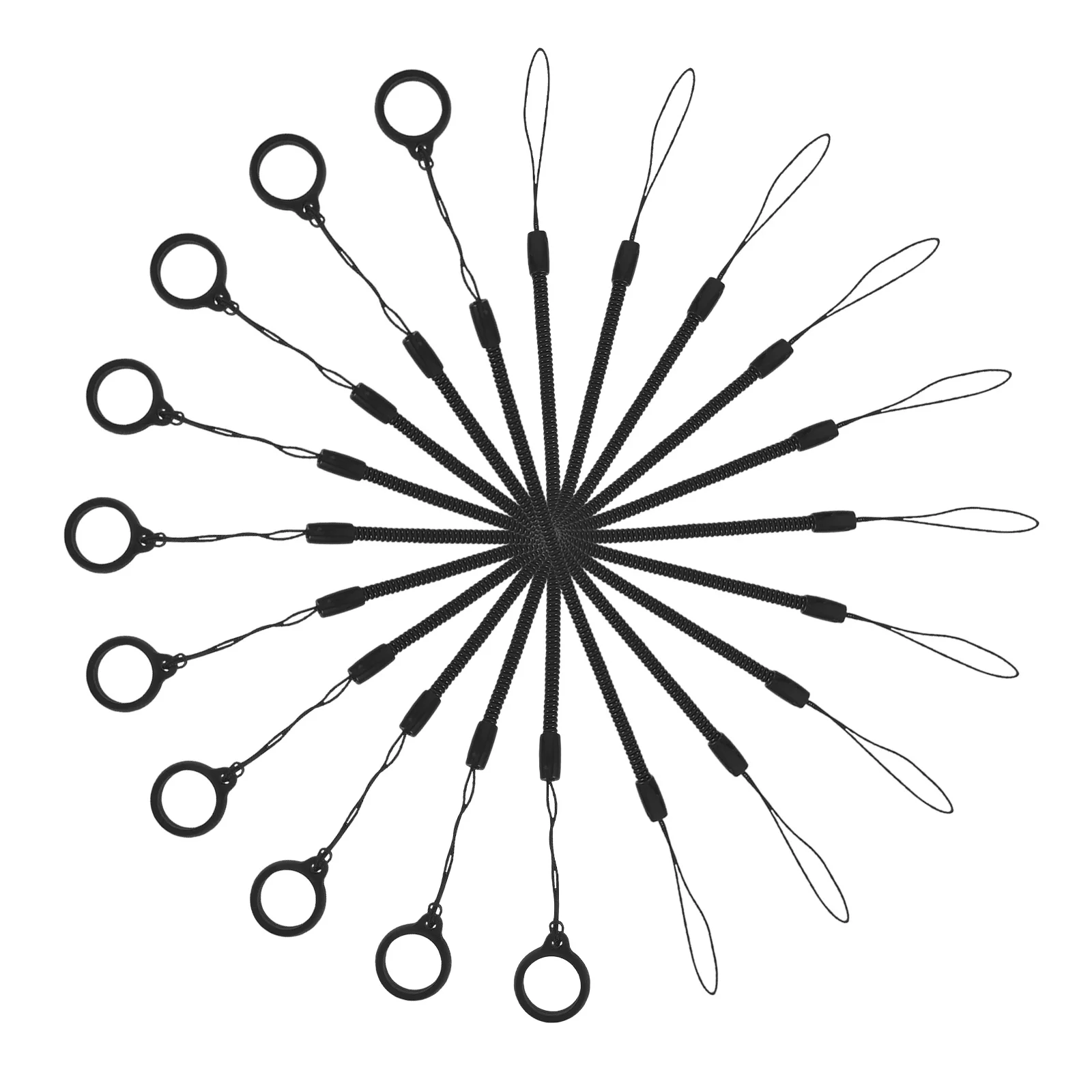 

10 pcs Stylus Pen Lanyard Anti Lost Rope High Elasticity Retractable Tether For Touchscreen Pencil Stretch Hanging Holder Table