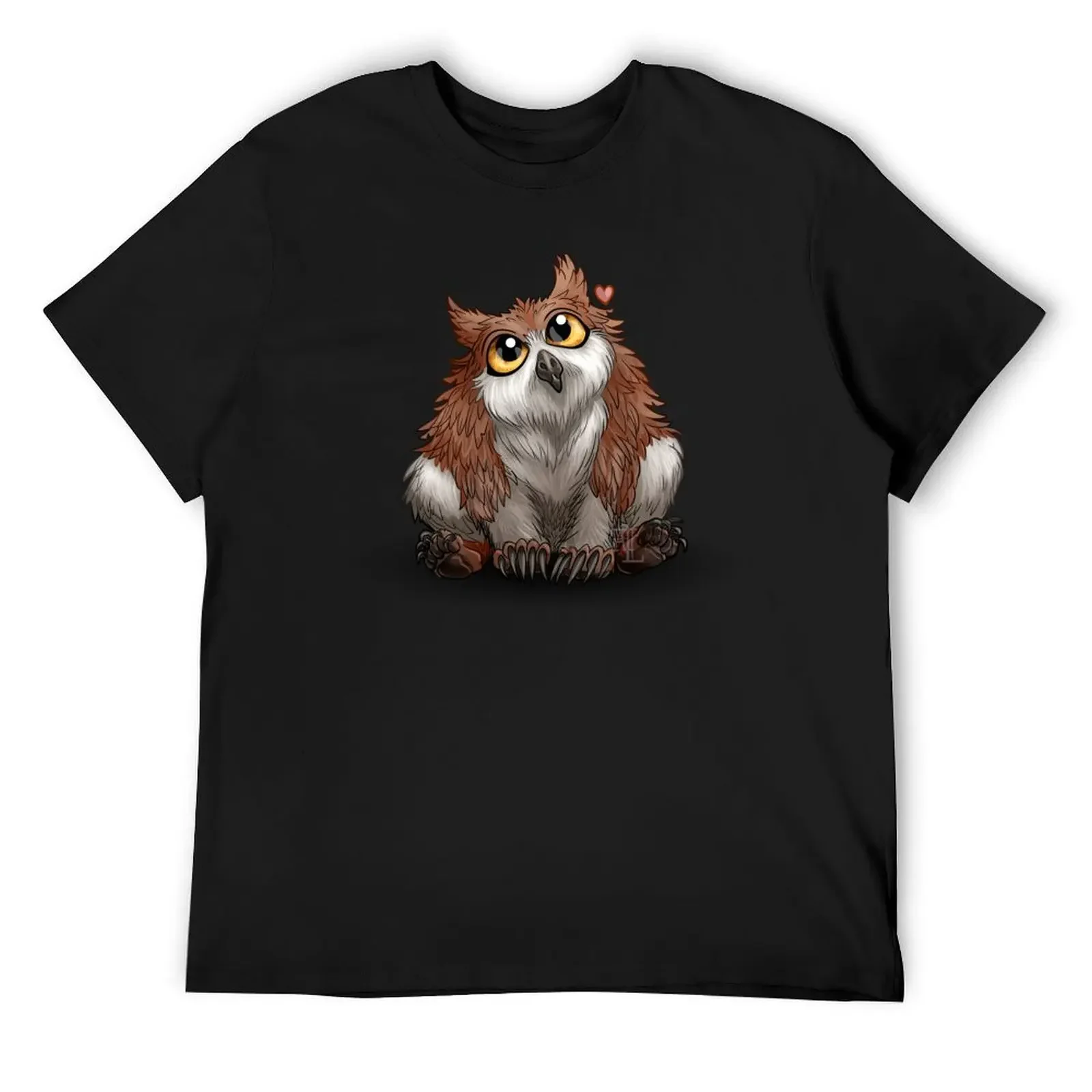 Adorable Owlbear Cub T-Shirt plain anime t shirts oversized graphic tee men t shirts