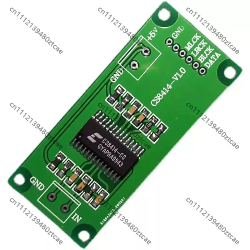 For CS8414 Coaxial Receiving Board PCM1793 Decoder I2S Output Digital Audio Mod Parts For CD Sound System Upgrade