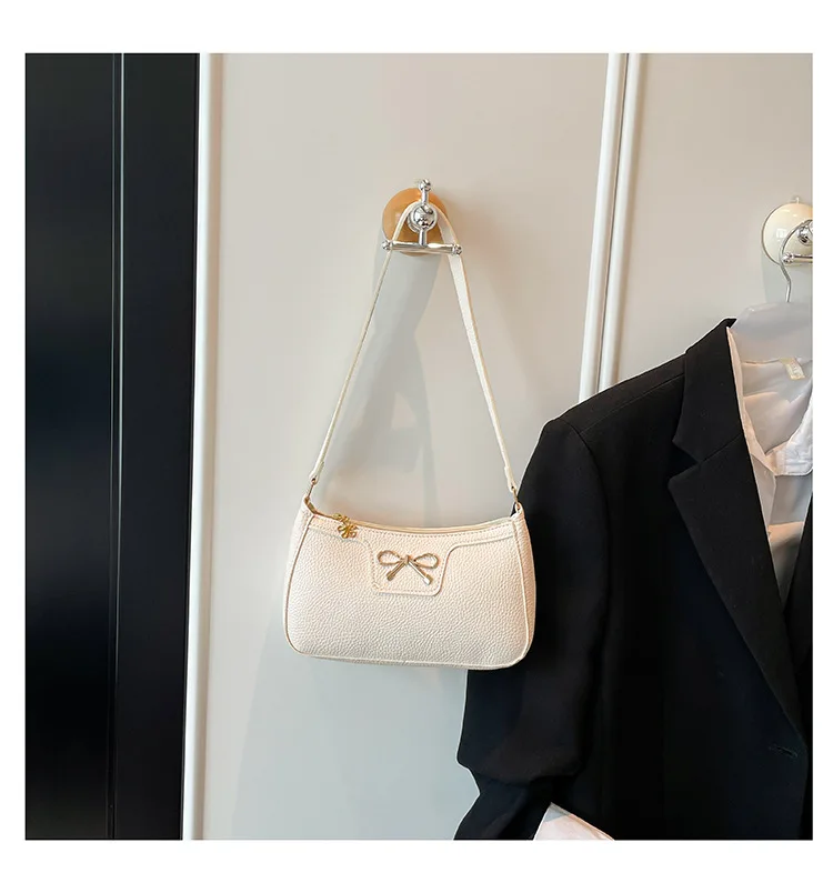 Neu eingetroffene Damen-Umhängetasche mit Schleifendesign, modische, individuelle Pendeltasche – Detail 21