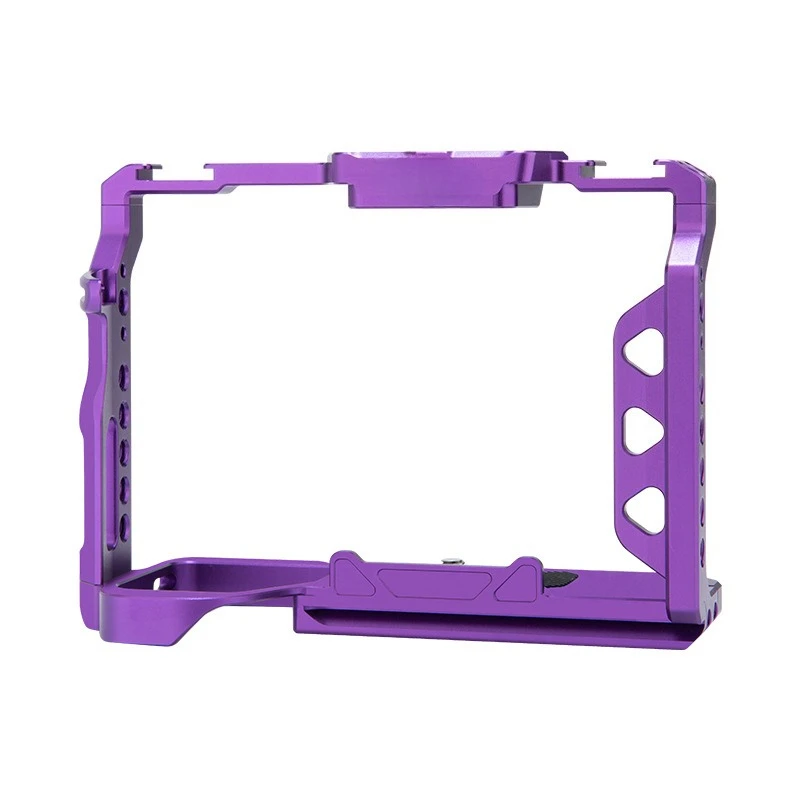 

For Sony A7M4 Purple Camera Rabbit Cage A7M3/A7R3 Accessories Expansion Frame