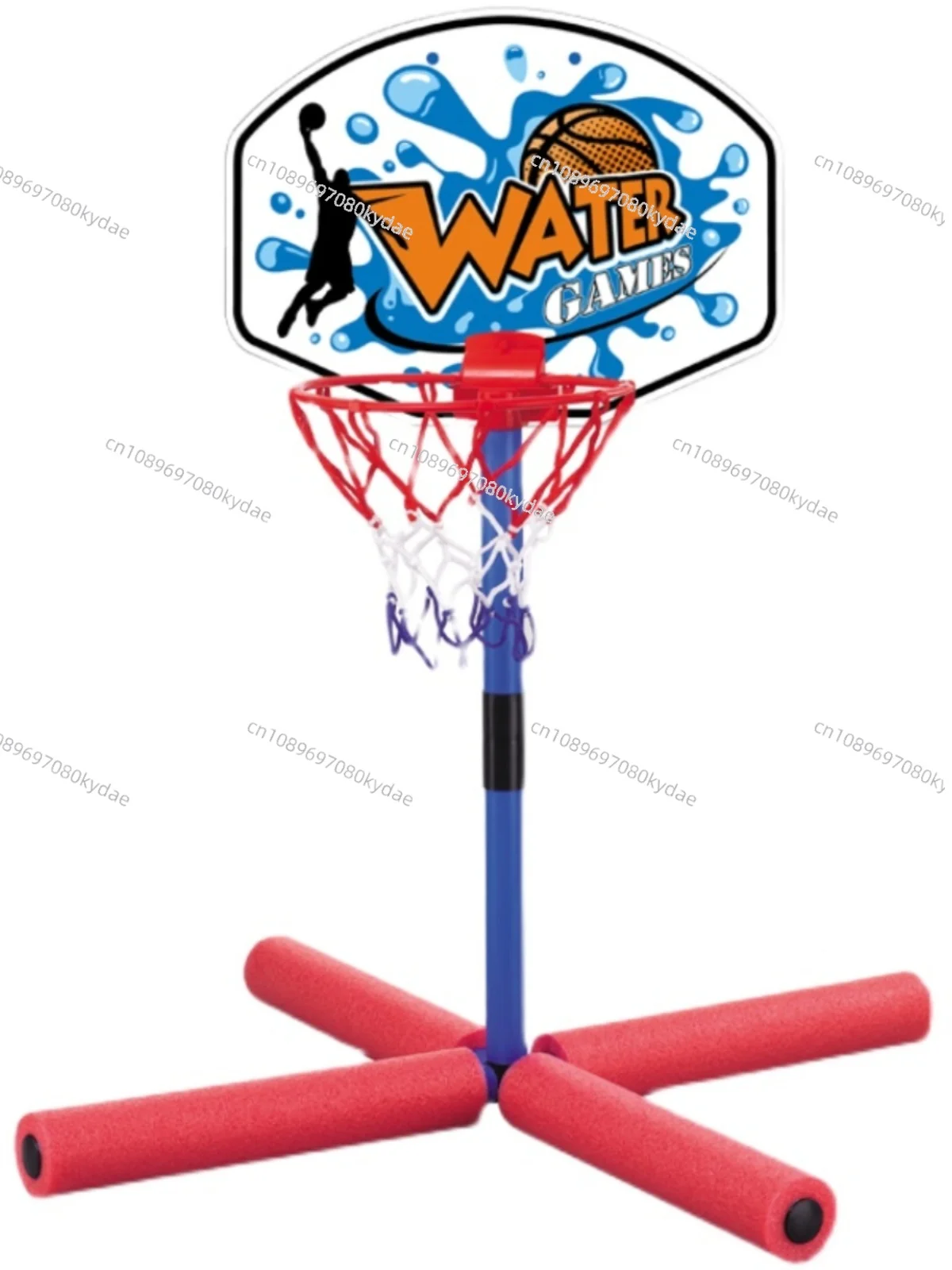 Children's Basketball Frame Football Gate 2-in-1 Swimming Pool Water Polo BoysShooting Toys Park