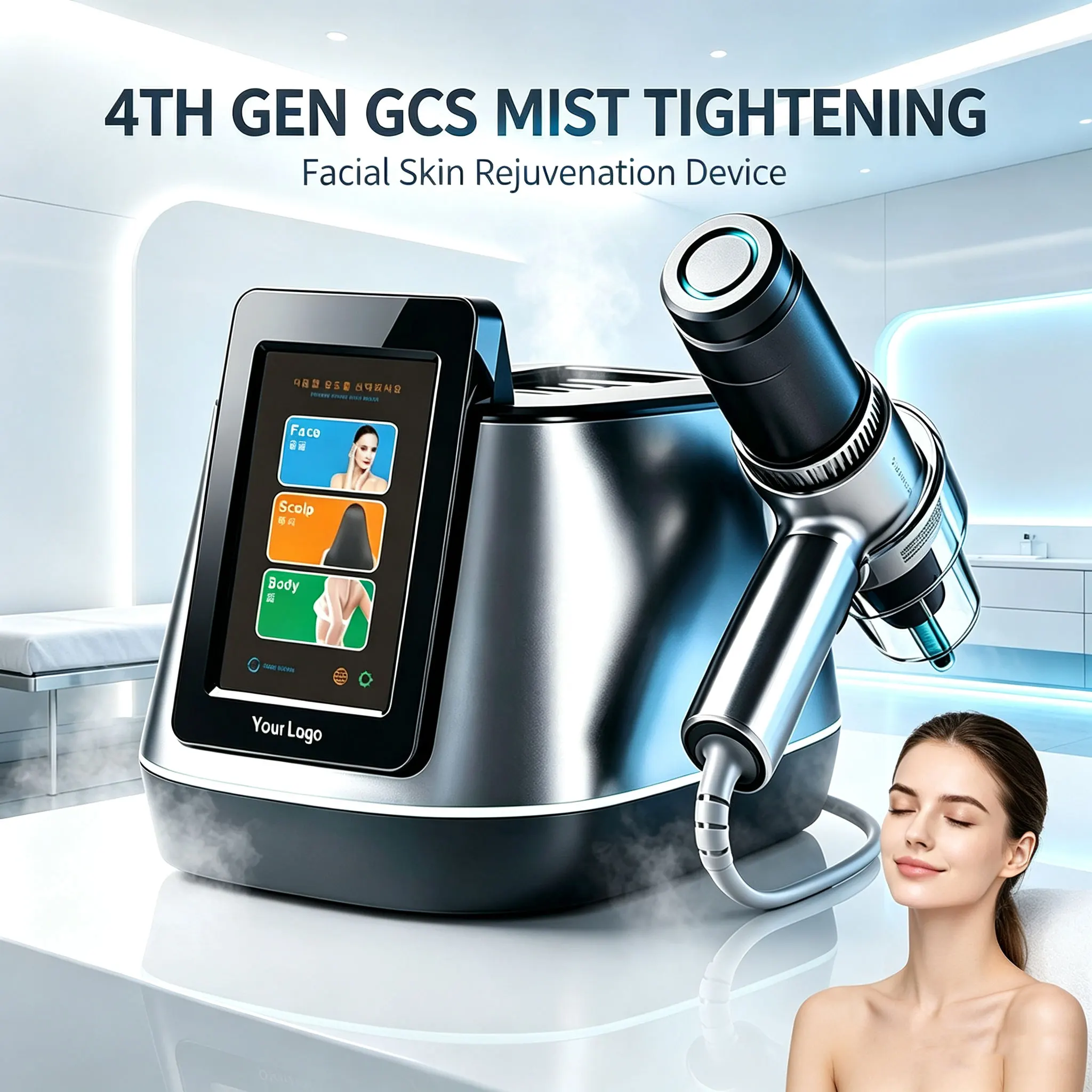 The 4th Generation GCS Atomization Instrument Enhances Firm and Delicate Skin, Reduces Fine Lines, and Rejuvenates the Skin
