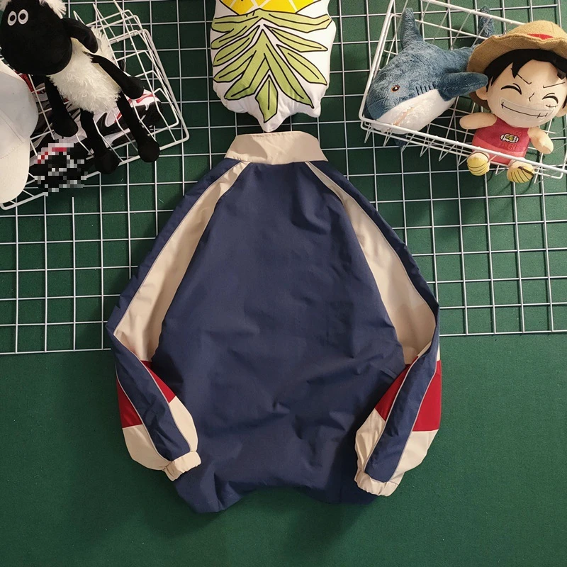 

Высококлассная мужская осенняя одежда Jaet Fooall orm Спецодежда Jaet Студенческая верхняя одежда свободного покроя молодежная (20) Long Sve на молнии