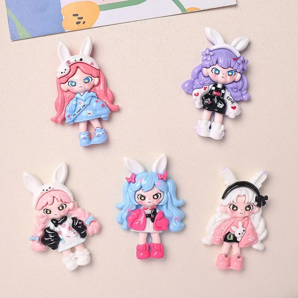 

Cream Gum Resin DIY Accessories Large Resin Cartoon Doll DIY Materials Headwear Accessories Decoration Handmade DIY Accessories