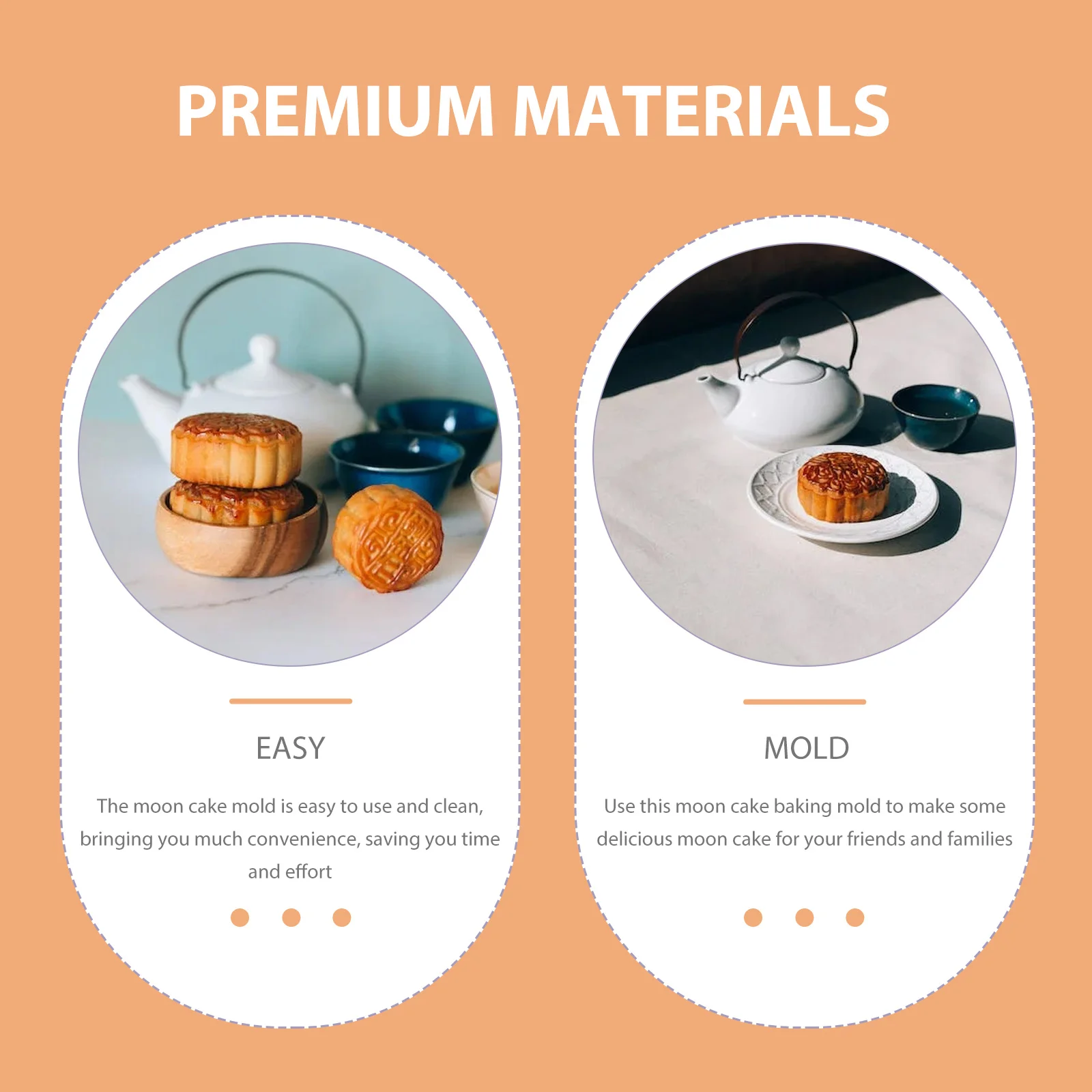 

Wooden Moon Cake Baking Tool Pastry Chinese Cookie Mold Natural Wood Diy Decorative Pattern Baking Mold