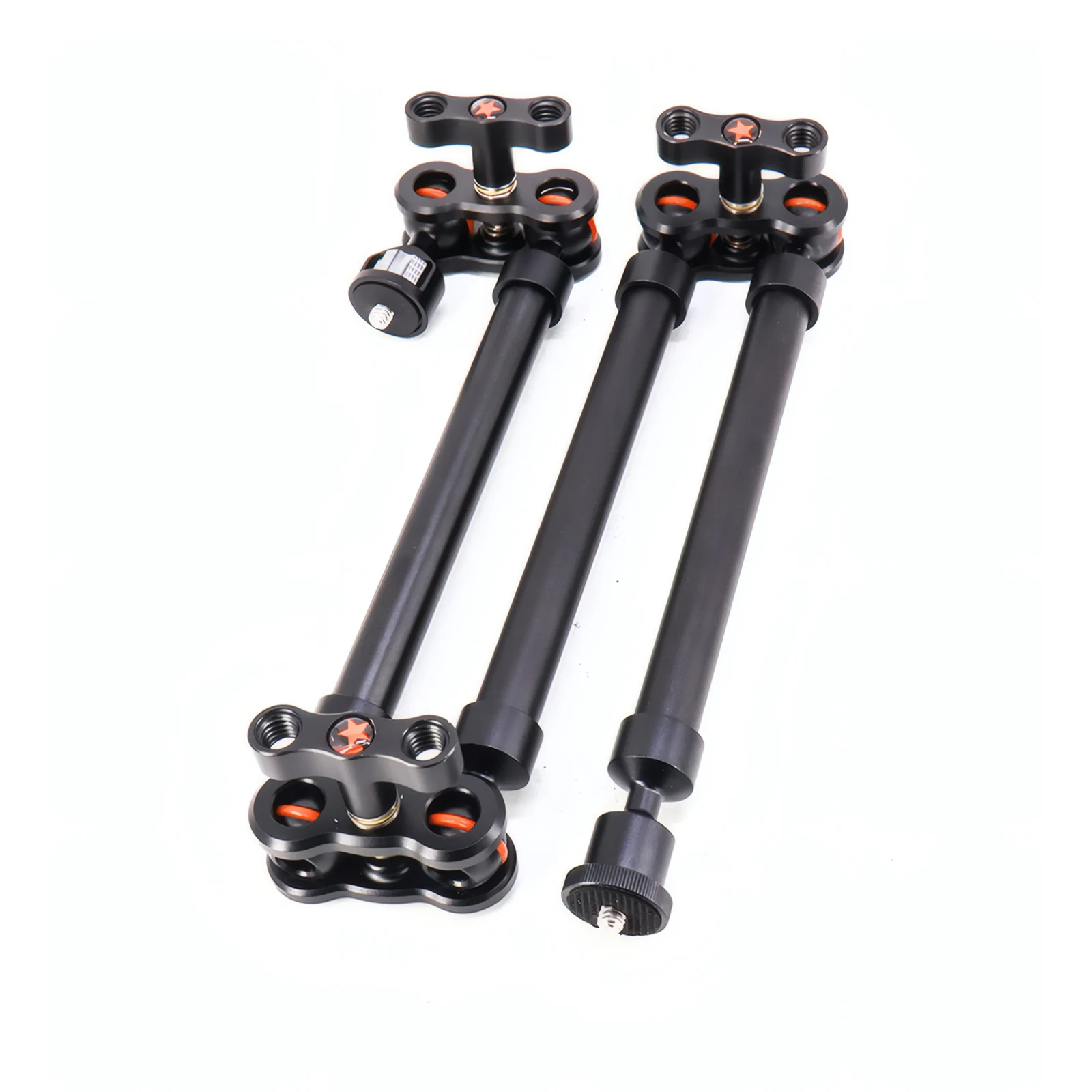 

Гибкая 3-секционная подставка для видеокамеры с поворотом на 360° ° Вращающееся крепление для камеры с зажимом для телефона/планшета и C-образным креплением для видеосъемки