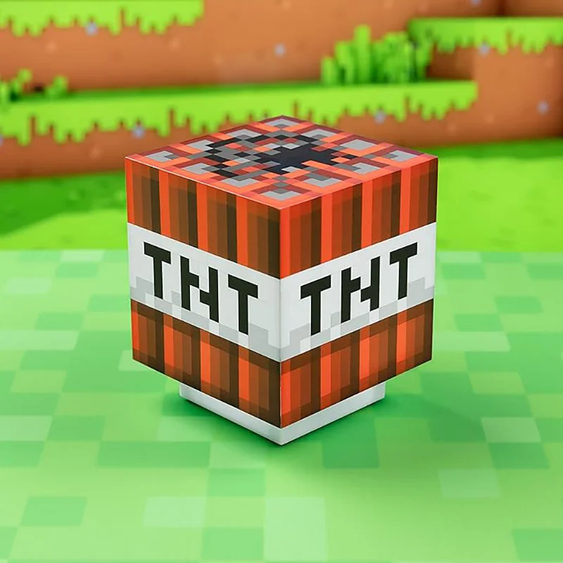 LED TNT Light with Official Game Sounds Handheld Night Light & Fun Pixelated Toy for Kids My World Room Decor view 6