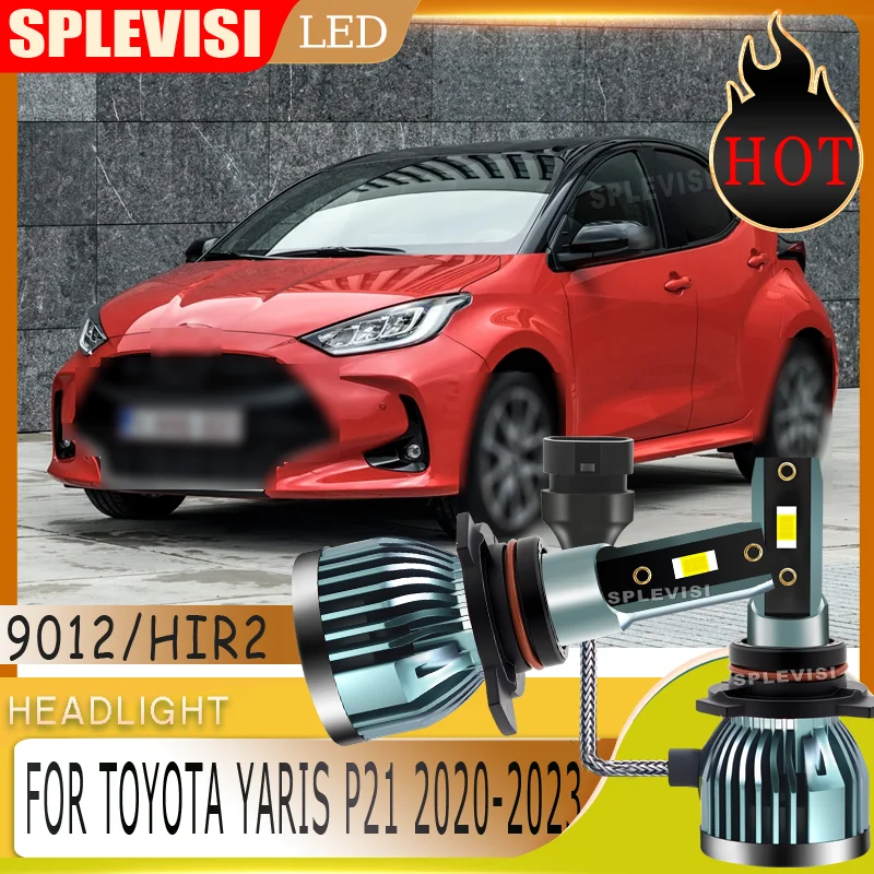 

High-Luminance LED Headlight Tool-Free Fog/Snow Conditions 12v Plug and Play For Toyota Yaris P21 2020-2023 2020 2021 2022 2023
