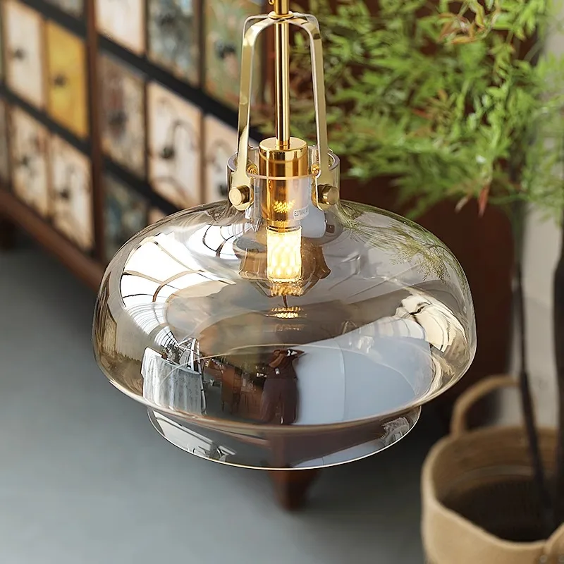 

Nordic Pendant Lights postmodern Glass Hanglamp For Dining Room Bedroom Bar Decor Loft Luminaire Suspension E27 Light Fixtires