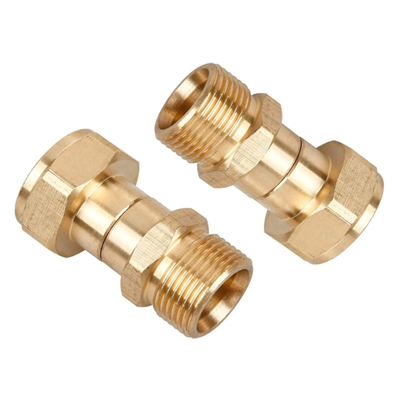 

2 Pcs Pressure Washer Adapter M22 14mm Pressure Washer Swivel Connector