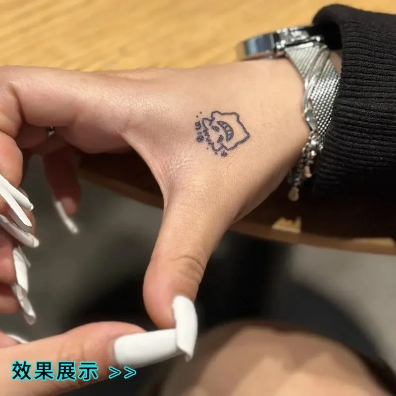 ملصق وشم مؤقت مقاوم للماء من بوكيمون بيكاتشو، تصميم لطيف للمعصم، ملصقات وشم فني مقاوم للماء للرجال والنساء