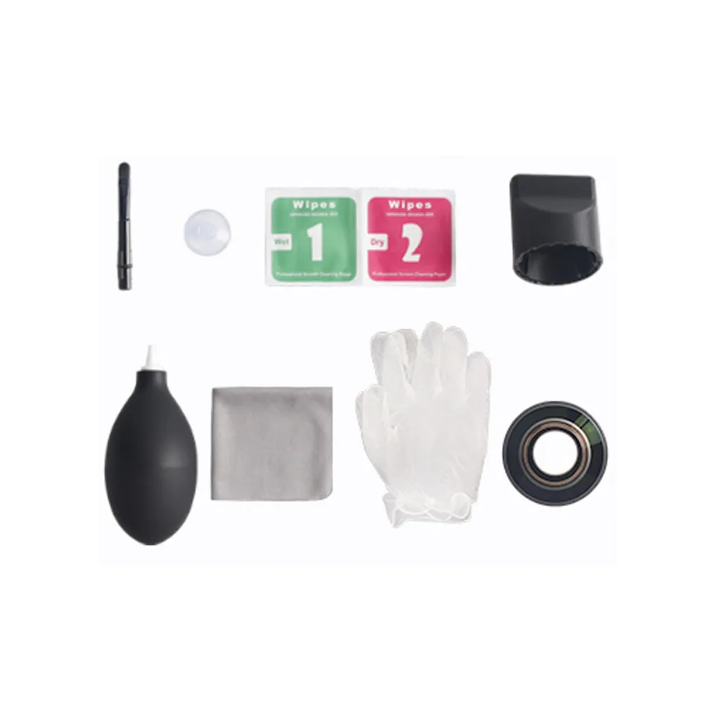Replacement Lens Kit for dji OSMO360 II Multi Layer Coated HD Clear Precise Fit Easy Swap Portable Storage with Cleaning Tools