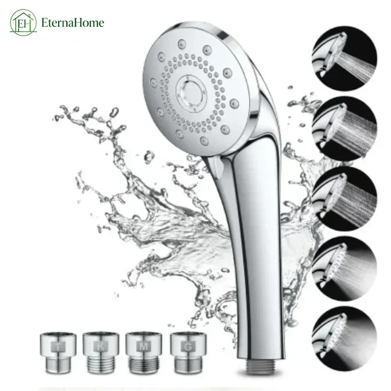 Japanese-style micro-bubble softening shower, supercharged 5-speed water heater spray, handheld shower shower
