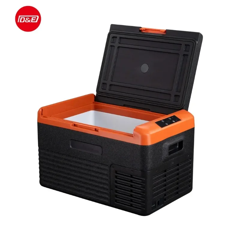 Portable 12v 24v 220V 30L Cooler Box Mini Car Fridge Compressor Fridge for Camping Outdoor Caravan Rv