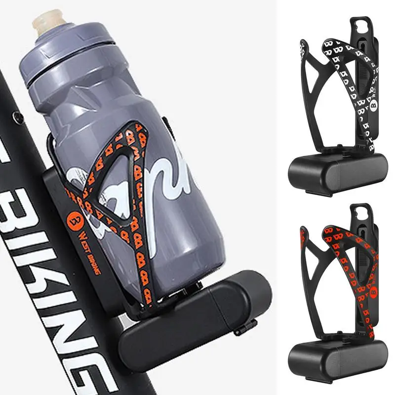 Bike Water Bottle Cage 3-in-1 Bicycle Lightweight Water Bottle Rack Cycling Bottle Organizer Toolbox Road Bike Mountain Bikes